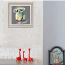 NELLNISSA DIY Diamond Drilling Full Painting 5D Cute Animal Wall Crafts K