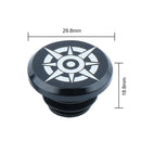 2pcs Aluminum Alloy Handleable End Caps Plugs for MTB Mountain Road Folding Bike