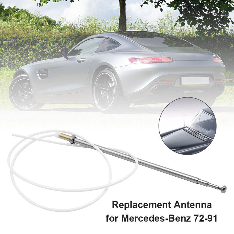 AM FM Power Antenna Mast for Mercedes Benz W124 W126 W201 W201 2018270001 Newly