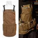 Multifunction Apron Collector Waxed Canvas Work Apron B3J6 Waterproof A1E1