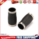 2x Bakelite Clarinet Barrels Bb Tube Tuning Instrument Clarinet Pipe (65mm)