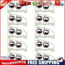 10pcs Fluorescent Fishing Rod Tip Clip Twin Bell Alert Ring Fishing Tackle