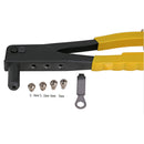 Anti-slip Handle Rivet Gun Manual Riveting Drill Woodworking Repair Tool Newly