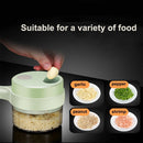Food Processor Wireless 2 in 1 Electric Vegetable Cutter Set Vegetable Chopper