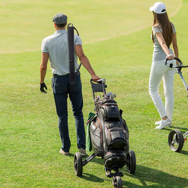 Golf Cooler Bag - 7-Can Insulated Cooler Sleeve Beverage Storage Case (L) Newly