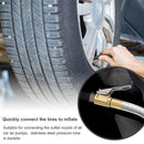 Car Motorcycle Bike Tire Inflator Hose Stainless Steel 300PSI Pressure for