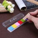 6 Colors Fingerprint Stamp Cushion DIY Scrapbooking Colorful Ink Pad Stamp De
