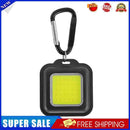 Portable Keychain Lights COB LED USB Rechargeable Camping Emergency Lamp