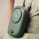 Portable Summer Digital Silent Air Cooling Fan Leafless Personal Wearable Fans