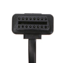 16 Pin Flat OBD 2 Auto ELM327 Extension Cable with Switch Adapter Connector