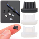 Interface Anti Dust Plug Silicone Stopper Dustproof Cover Micro Charger Port