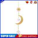 Crystal  Star Moon Sun Hanging Metal Pendant Home Decor (40)