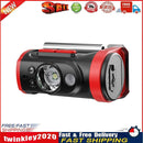 LED Headlamp Fishing Headlight Motion Sensor Camping Light (Reddish Black) Newly