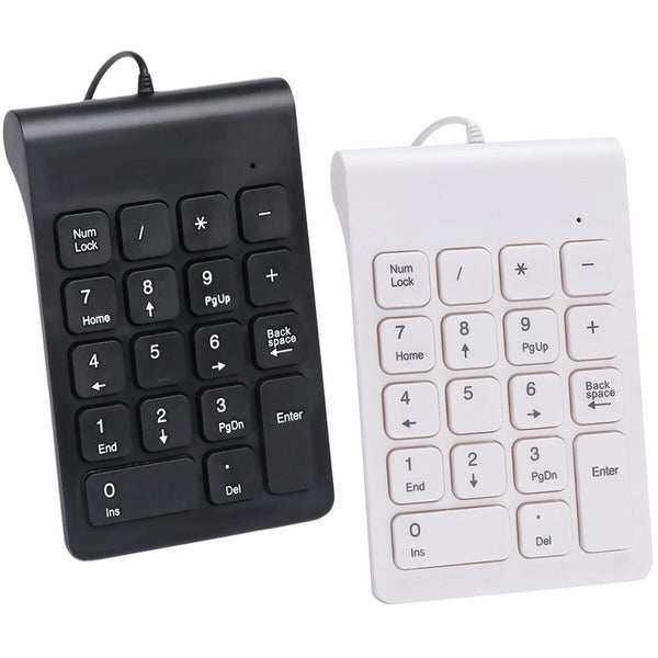 Digital Keyboard Numeric Keypad Number Pad Wired For Laptop PC Notebook Desktop