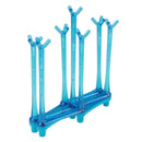 Glass Cup Bottle Drying Rack Drainer Shelf Holder Kitchen Organizer(Blue) Newly