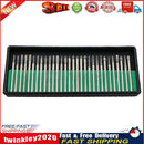 30pcs Diamond Grinding Heads Burr File Rotary Tool Jade Carving Drill Bit Newly