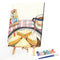 Acrylic Oil Painting By Numbers Cartoon Snacks Digital Picture Home Wall Decor