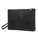 Men Alligator Leather Handbag Business Money Purse Wallet Zipper Clutch Bags