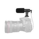 MIC-06 3.5mm Audio Studio Microphone Condenser Recording Microphone for DSLR Cam