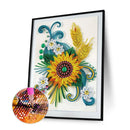 Diamond Painted DIY Quilling Paper Partial Special Drill Picture Home Decorat