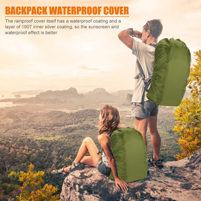 Outdoor Camping Knapsack Protect Rain Cover Waterproof Backpack Raincover Cas