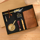 Birthday Stationery Gift Box Retro Craft Calligraphy Feather Writing Dip Pen Set
