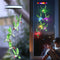Solar Wind Chime Lamps Hanging Lights Home Garden Yard Decor (Hummingbird) Newly