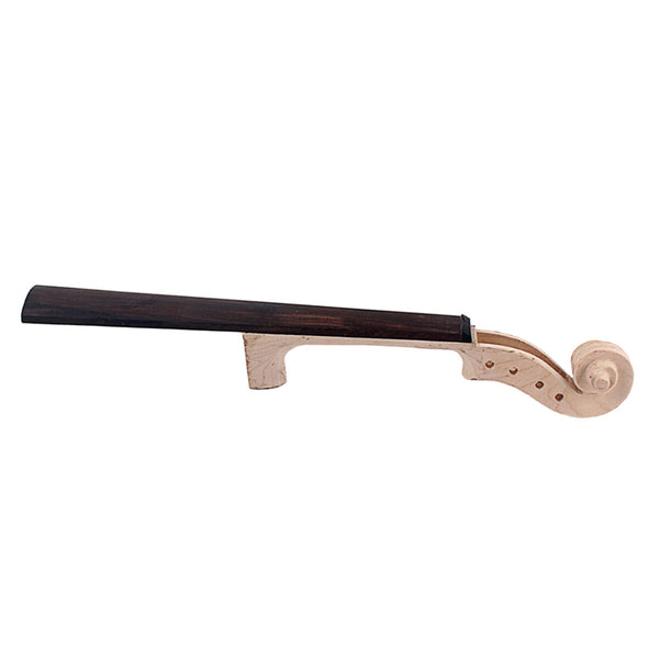Handgeschnitzte 4/4 Größe Violine Neck Maple Head Kit Unvollendete Ahorn /