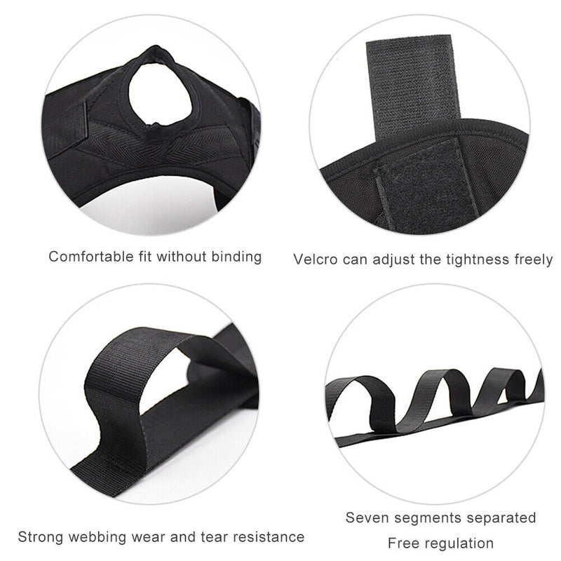 Yoga Leg Stretching Belt Stretch Strap for Ballet Dance Gymnastics Trainer