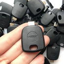 Auto Blades Head Car Key Shell with Chip Holder Universal Transponder DIY Case