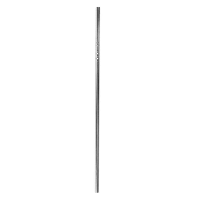 Stainless Steel Drinking Straw Reusable Silicone Cover Straw Dental Kit (2)