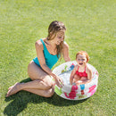 Baby Swimming Pool Ring PVC Inflatable Children Ocean Ball Pool (61cm) Newly