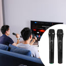 2pcs Smart Wireless Microphones Handheld Mic with USB Receiver for Karaoke Newly