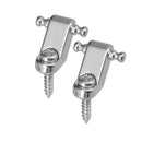 1 Pair Electric Guitar String Buckle with Screws for Fender Strat ST TL Holde