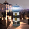 LED Lighthouse Solar Light Garden Outdoor Rotating Beacon Tower Lamp (A) Newly