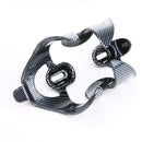 Mountain Road Bike Bicycle Water Bottle Holder Carbon Fiber Texture + 2 Screws