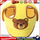 Soft Baby Anti Fall Head Protection Cap Adjustable Safety Helmet (Yellow) Newly