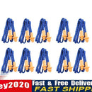 10Pcs Soft Silicone Corded Ear Plugs Reusable Hearing Protection Earplugs Newly
