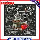 Diamond Painting 5D DIY Coffee English Full Round Drill Rhinestone Picture