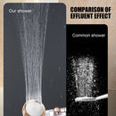 High Pressure Shower Heads Handheld Turbo Fan Spray Shower Head Nozzle (C) Newly