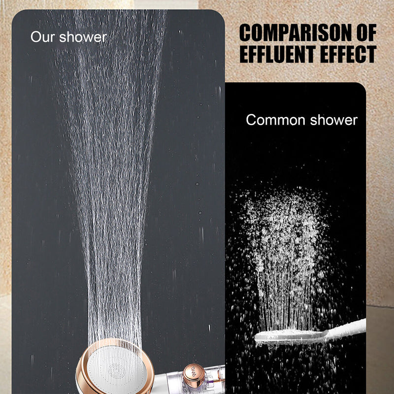 High Pressure Shower Heads Handheld Turbo Fan Spray Shower Head Nozzle (C) Newly