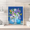 Flowers Butterflies Oil Paint By Numbers Kits DIY Handpainted on Canvas Art