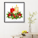 Oil Paint By Numbers Candle Frameless Picture Craft Kit Home Living Room De