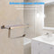 Wall Mounted Paper Towel Rack Stainless Steel Bathroom Tissue Holder (L)
