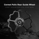 LEBYCLE 13T Bike Rear Derailleur Pulley Guide Bearing Jockey Wheel (Black) Newly