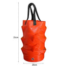 Plant Grow Bag 3 Gallons Strawberry Tomato Gardens Planting Pouch (Orange) Newly