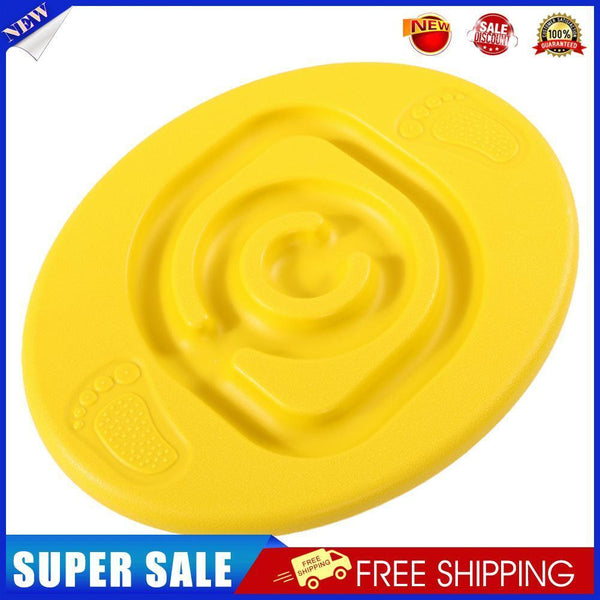 Kids Wobble Snail Balance Board with Non-Skid Surface Sport Toys (Yellow)