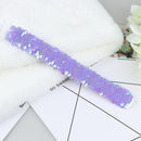 Glitter Bracelet Kids Sequin Wristband Headband Party Favors Gifts (Purple