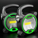 Handheld COB LED Flashlight Light Portable Battery Powered Outdoor Lantern Torch