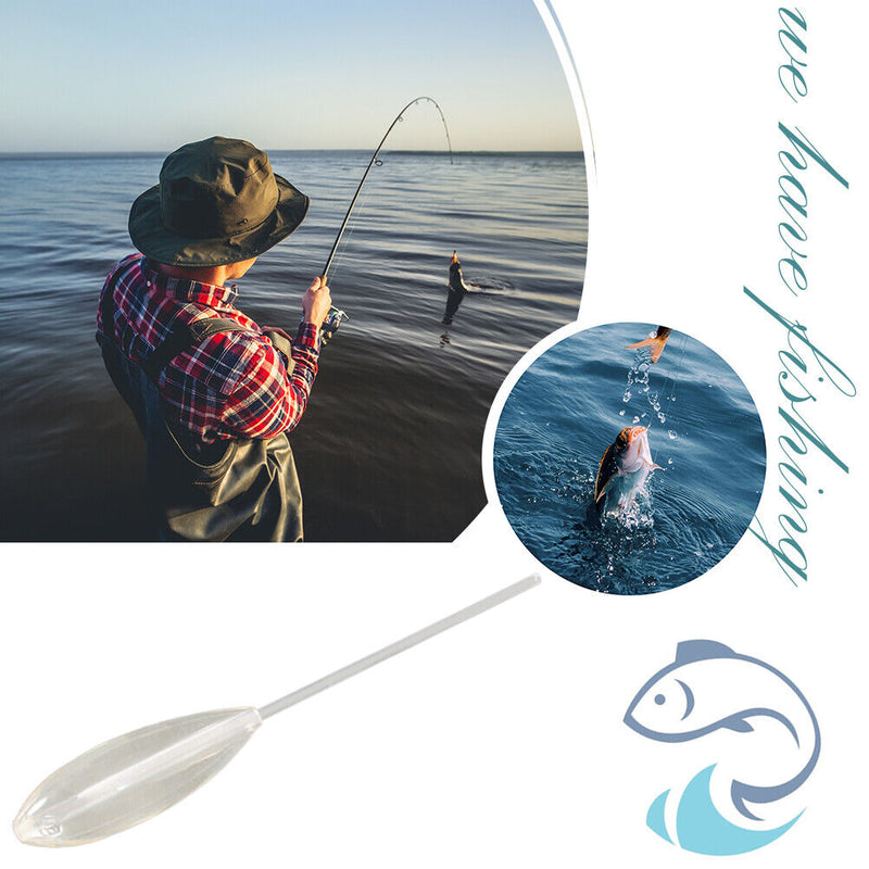 5pcs Fishing Floats Acrylic Transparent Carp Sea Casting Fishing Buoy Bobber